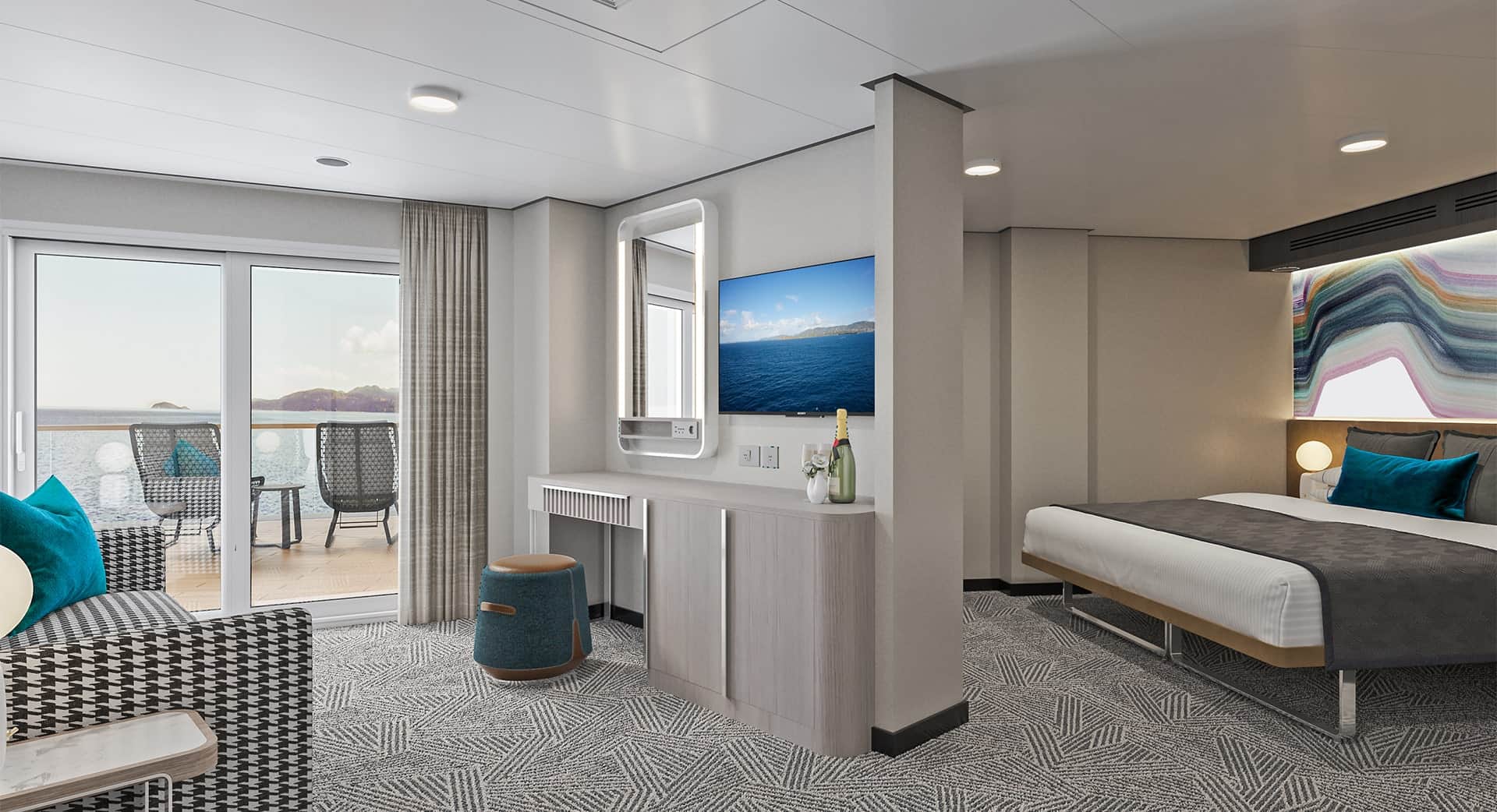 norwegian cruise line luxury accommodations
