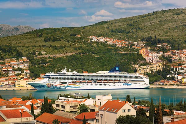 Cruzeiro na Europa para Dubrovnik