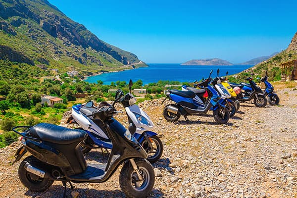 Explore Greece on a Moped