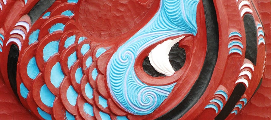 Traditionelle Maori-Kunst auf Kreuzfahrten nach Dunedin