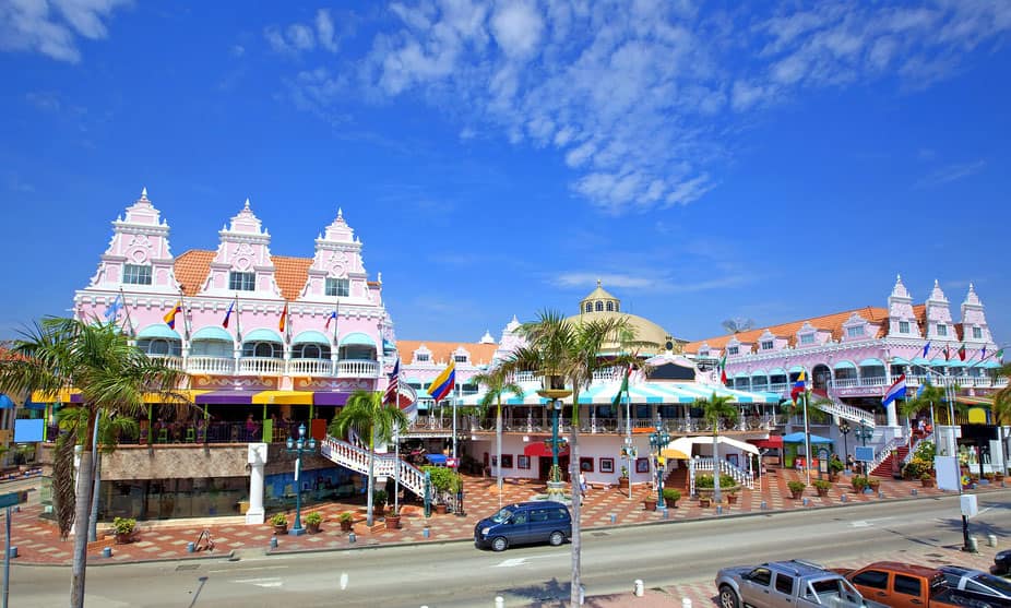 Colourful Oranjestad, Aruba