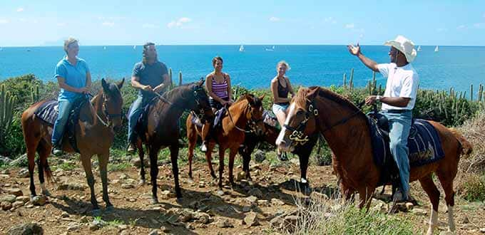 horseback riding st maarten excursions