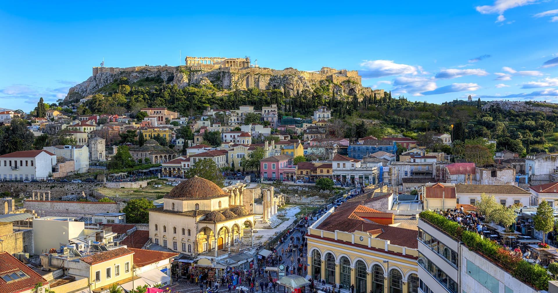 Athens & Piraeus Open Air Sightseeing (Debark)