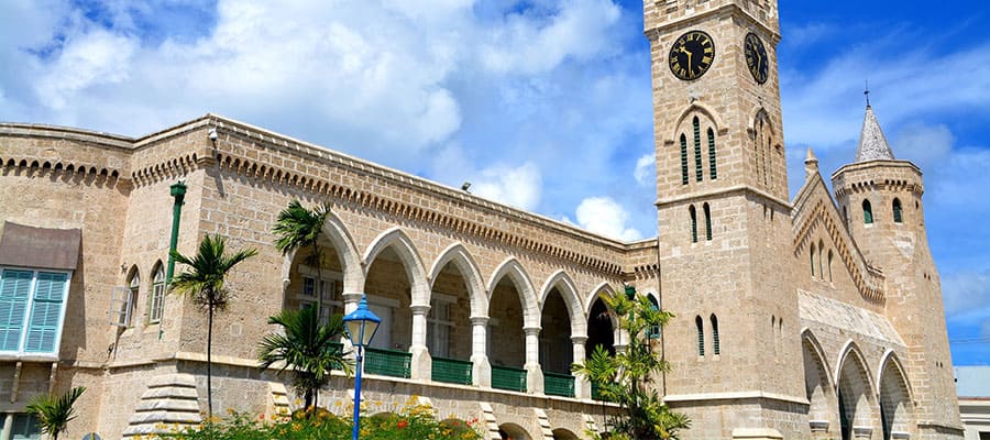 Conoce el Parlamento en Bridgetown, Barbados