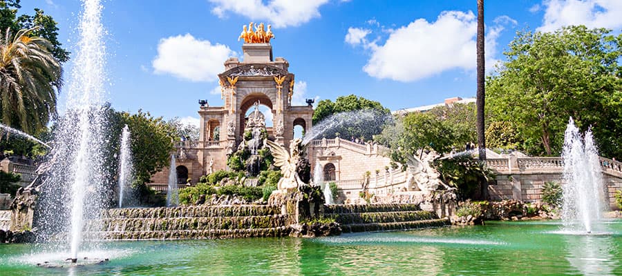 Visita el Parc de la Ciutadella en tu crucero por Europa