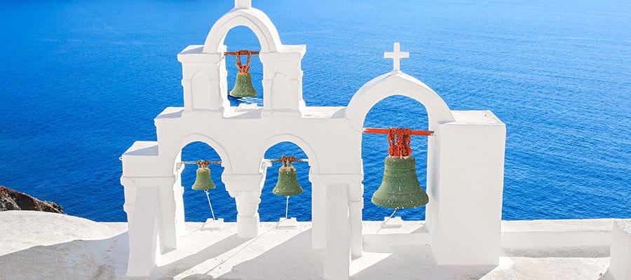 Campane delle chiese di Santorini