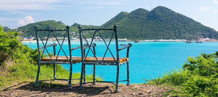 Magnifiques vues lors d'une croisière à Philipsburg