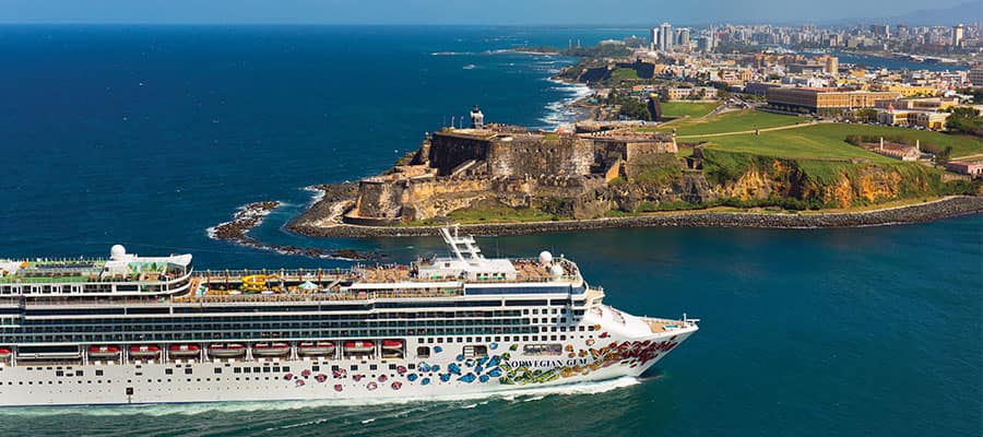 Kreuzfahrt nach San Juan an Bord der Norwegian Gem