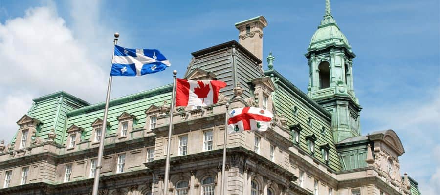 Rathaus von Alt Montreal auf Ihrer Québec Kreuzfahrt