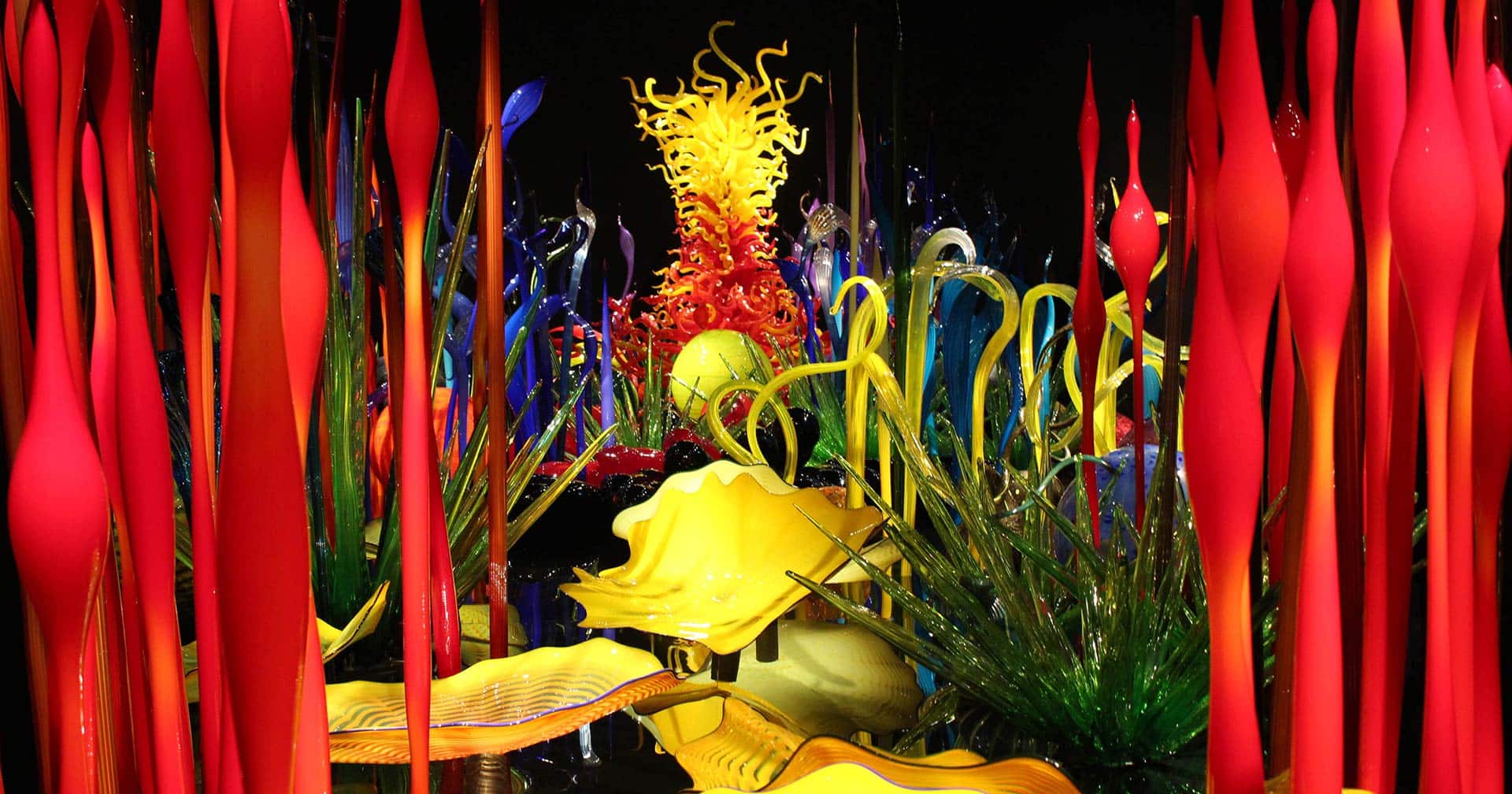 Space Needle And Chihuly Garden of Glass 