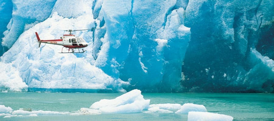 Tour en helicóptero en un crucero a Skagway