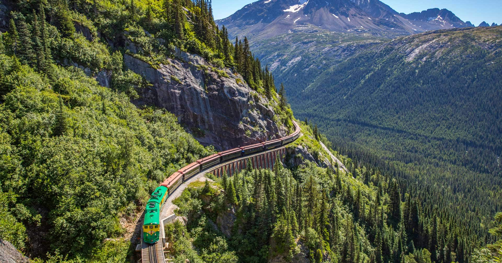 white pass scenic railway and bus tour