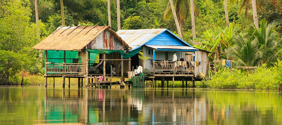 Parque Nacional Ream en tu crucero a Sihanoukville