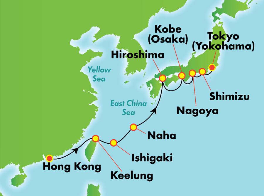 12-Day East Asia from Hong Kong 12-Day East Asia from Hong Kong