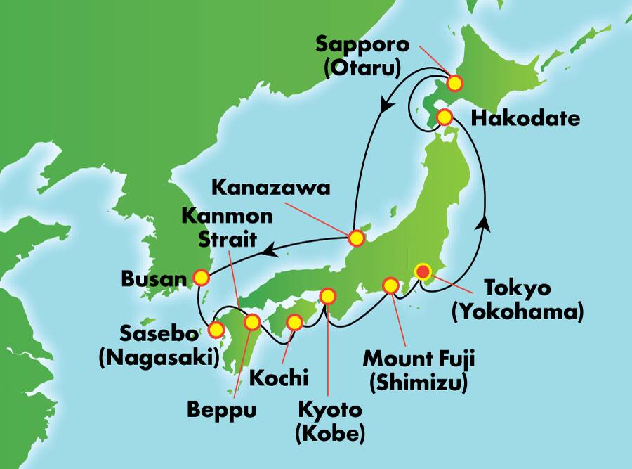 13 dias a partir de Tóquio (Yokohama) na Ásia: Japão imersivo 13 dias a partir de Tóquio (Yokohama) na Ásia: Japão imersivo