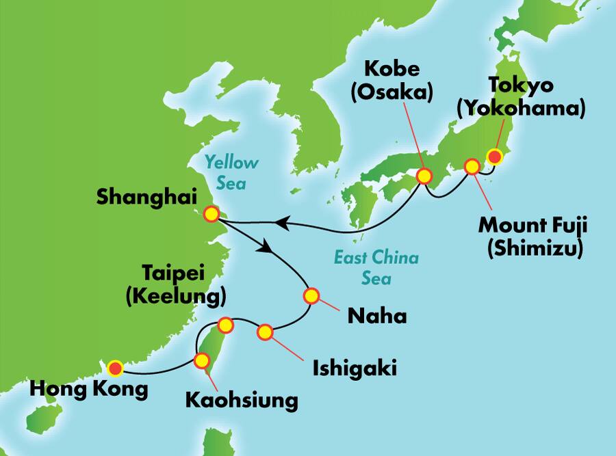 14-Day East Asia from Tokyo 14-Day East Asia from Tokyo