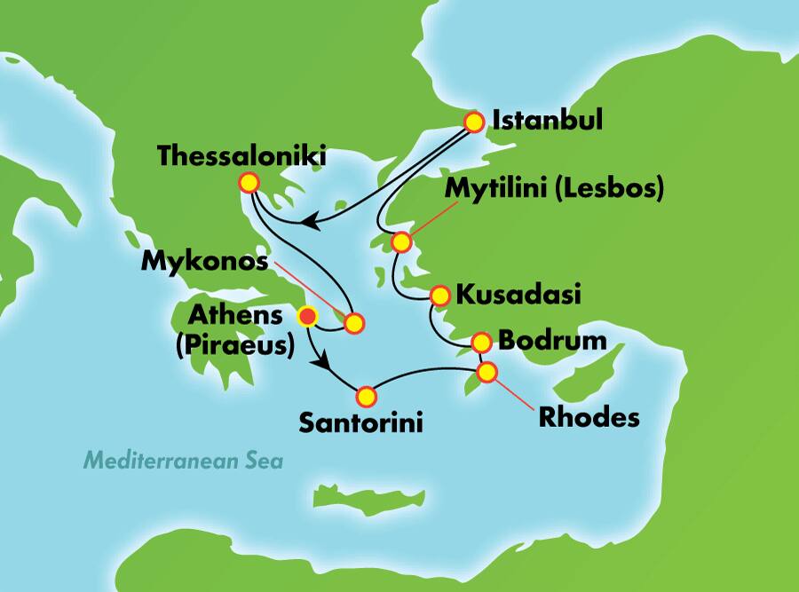 From Turkey To Greece By Sea