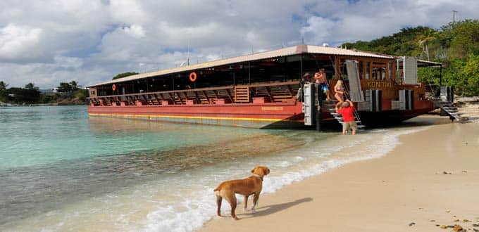 St. Thomas, US Virgin Islands Legendary Kon Tiki Beach & Sightseeing ...