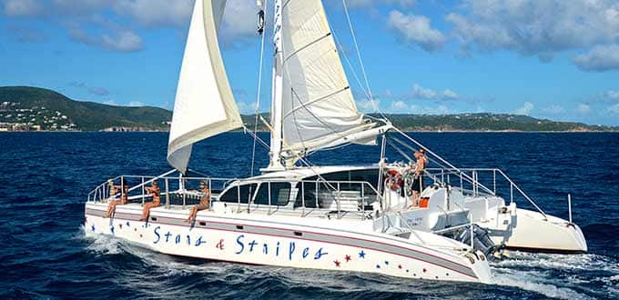 St Thomas Us Virgin Islands Twice As Nice Catamaran Sail Snorkel Excursion Norwegian Cruise Line