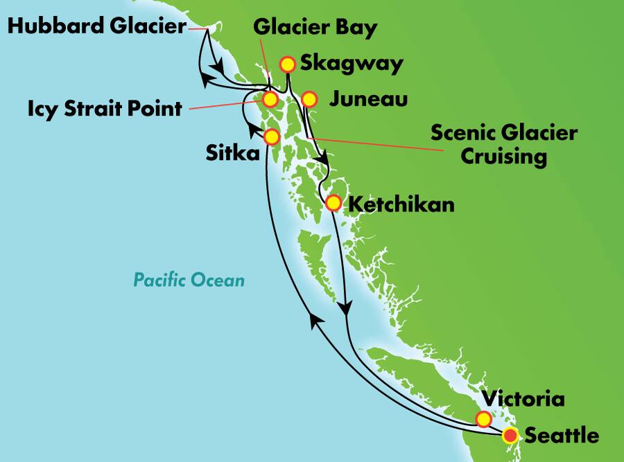 Alaska : les glaciers majestueux au départ de Seattle, 11 jours Alaska : les glaciers majestueux au départ de Seattle, 11 jours