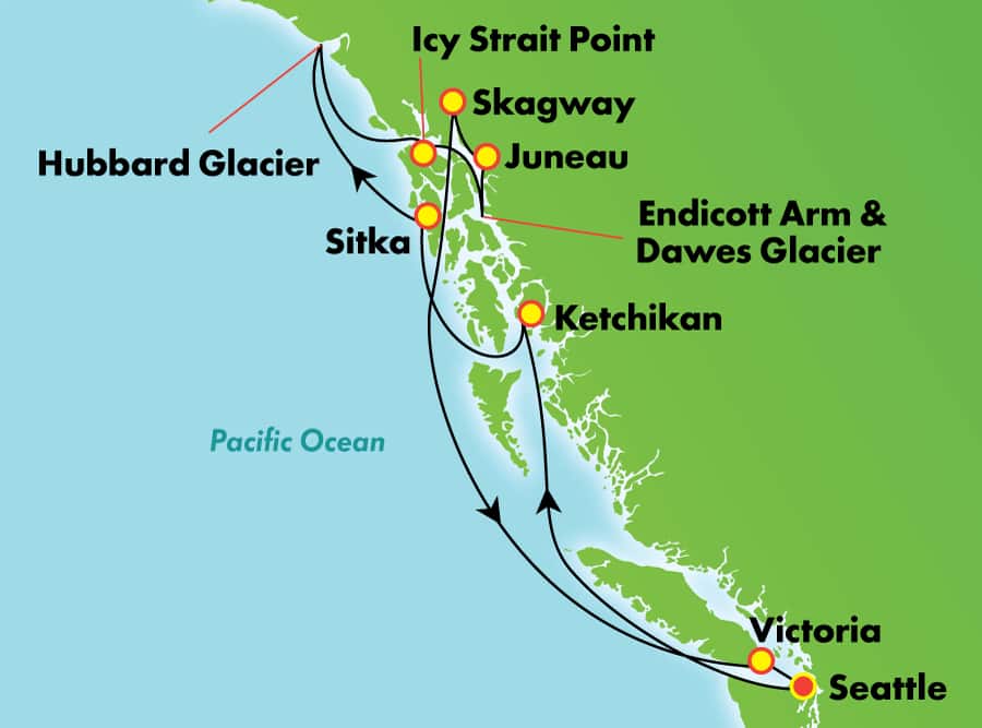11 Tage Faszination Alaska: Gletscherpanoramen ab Seattle 11 Tage Faszination Alaska: Gletscherpanoramen ab Seattle