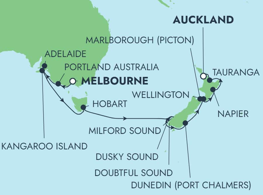all inclusive cruises to australia and new zealand