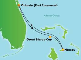 4-Day Bahamas from Orlando (Port Canaveral) 4-Day Bahamas from Orlando (Port Canaveral)