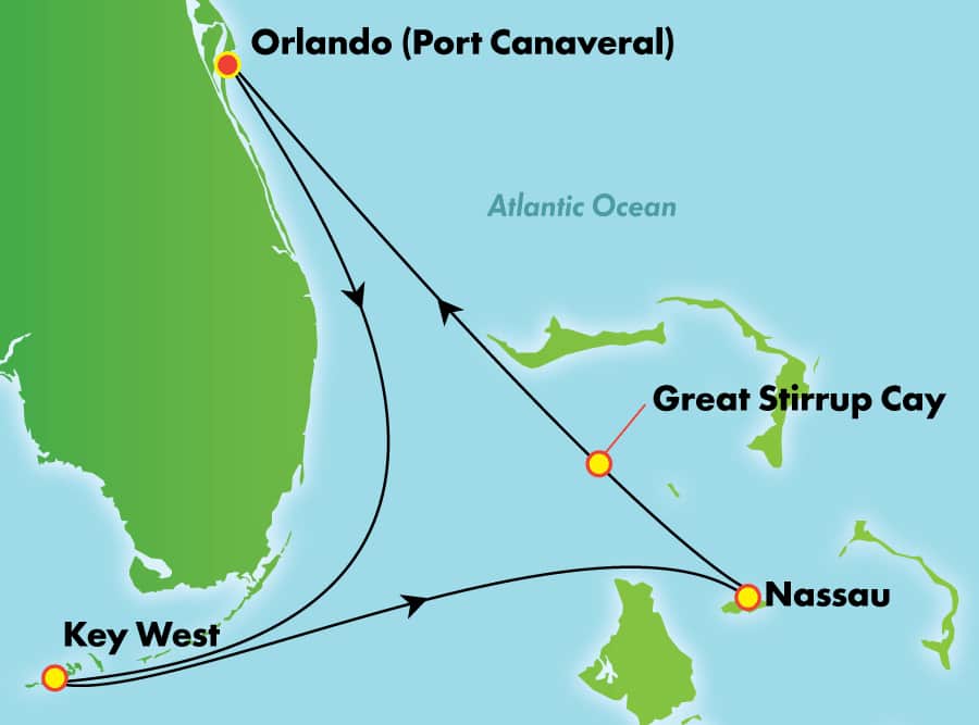5-Day Bahamas from Orlando (Port Canaveral) 5-Day Bahamas from Orlando (Port Canaveral)