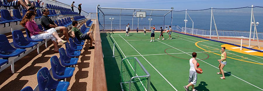 Terrain de basketball