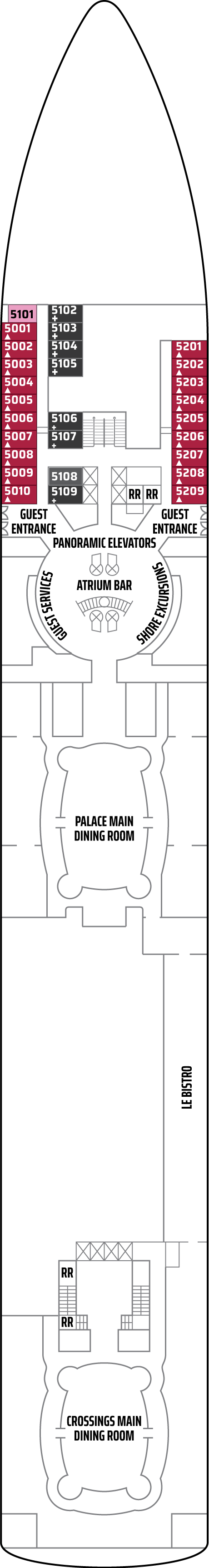 Ubicación de la habitación