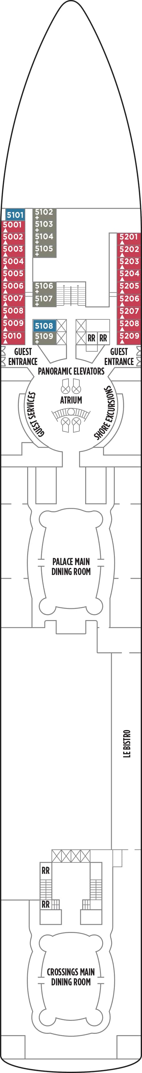 Ubicación de la habitación