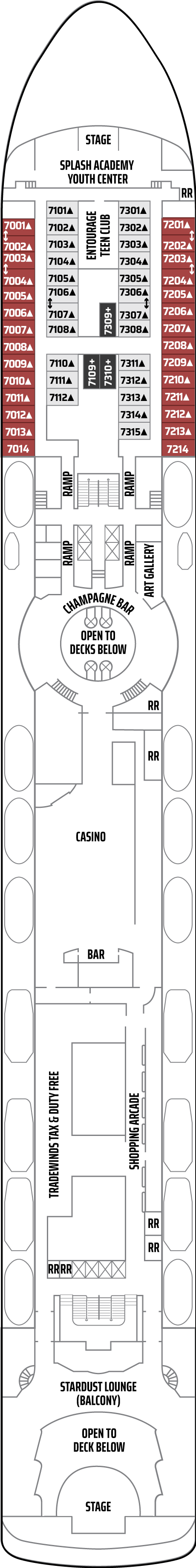 Emplacement de la cabine