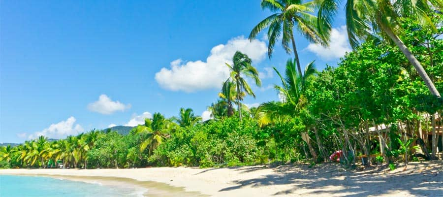 Inselaufenthalt am Strand auf Kreuzfahrten nach Tortola