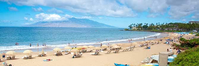 Playas hermosas de Maui