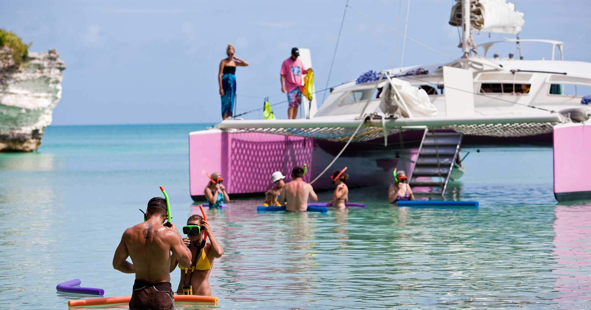 restless native catamaran sail & snorkel royal naval dockyard bermuda