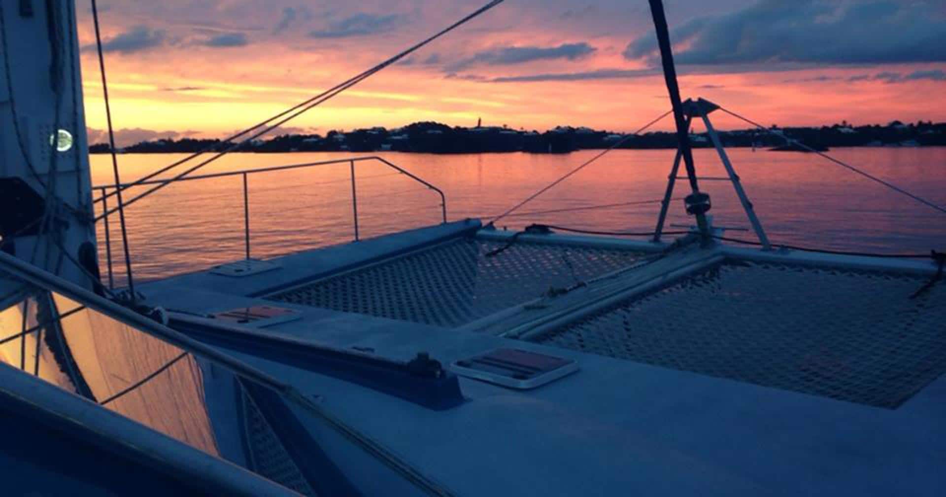 catamaran sunset cruise bermuda