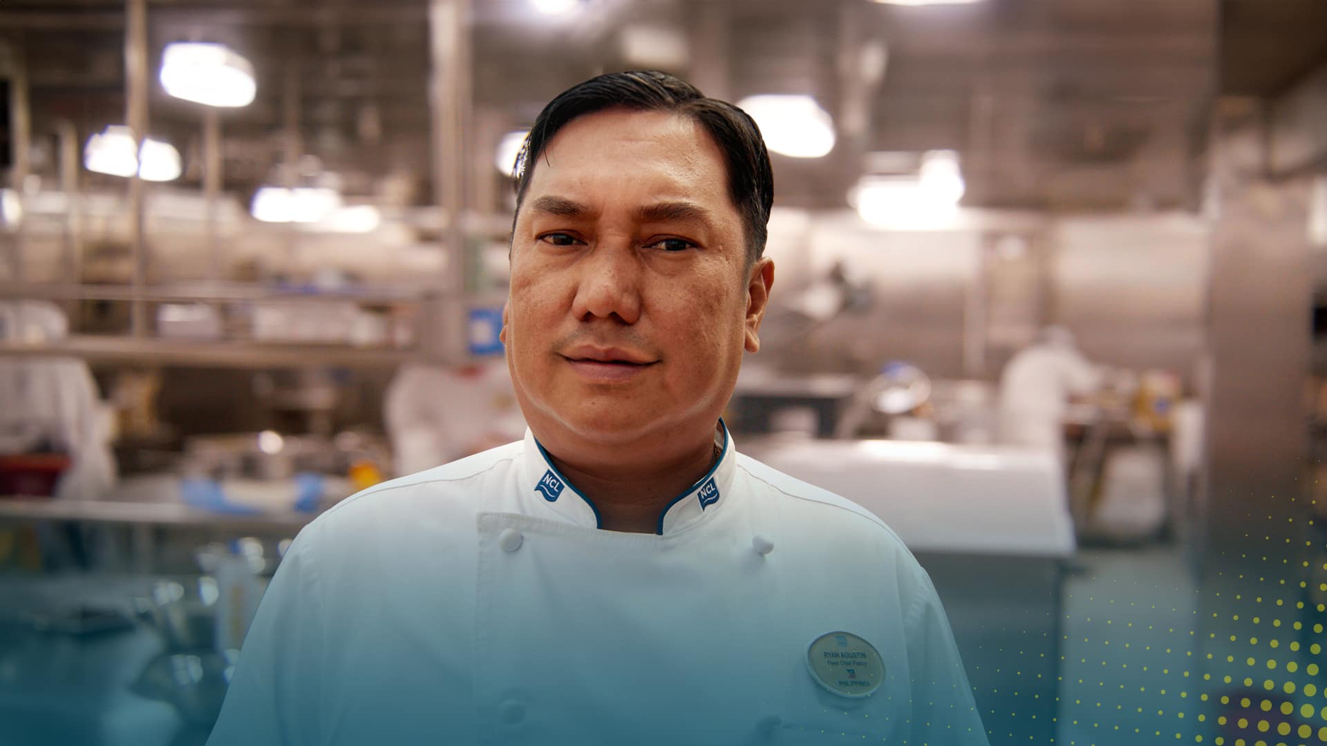 Norwegian Aqua's Pastry Chef Ryan featured in NCL's Meet The Crew series.