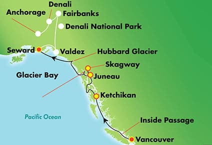 Explora Denali/Valdez, 14 días