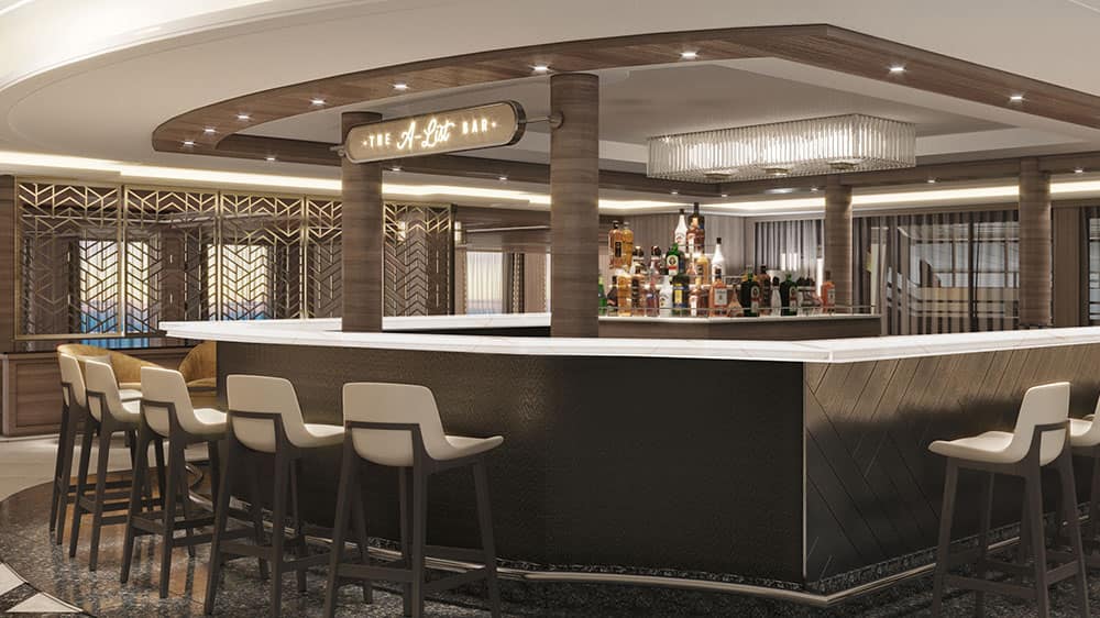 Norwegian Encore A-List Bar Norwegian Encore Dining, Bars & Lounges Announced
