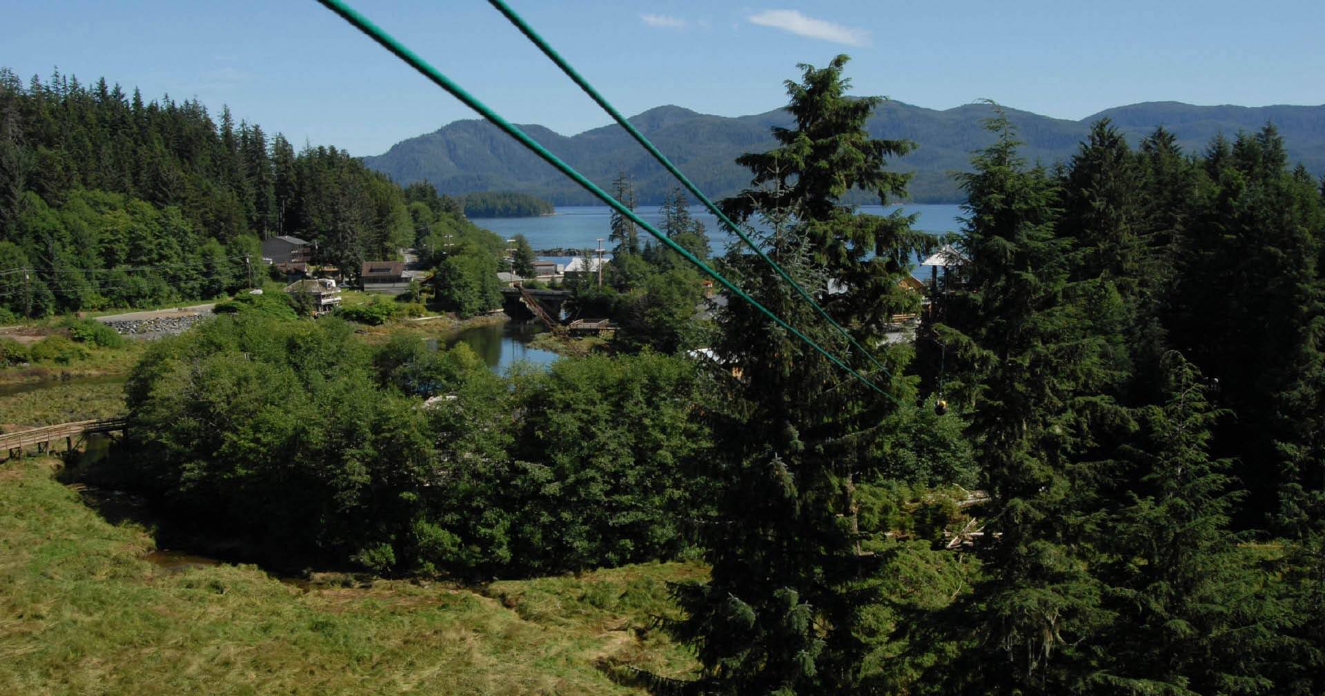 Ketchikan (Ward Cove), Alaska Rainforest Canopy & Zipline Adventure Excursion Norwegian Cruise