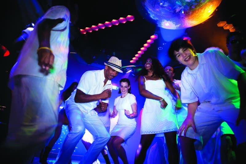 Norwegian Cruise Line White Hot Party