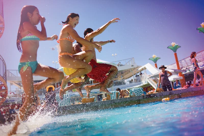 Norwegian Cruise Line Pools & Aqua Parks