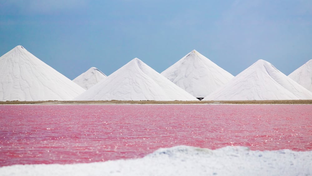 Bonaire Salt Pyramids