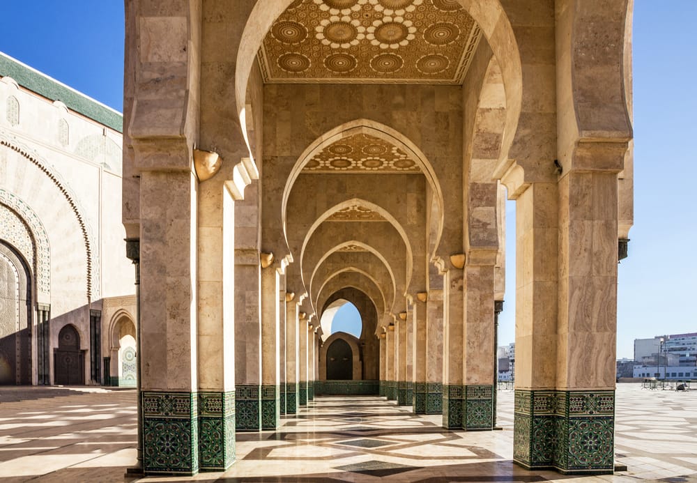 Stunning Architecture in Casablanca, Morocco