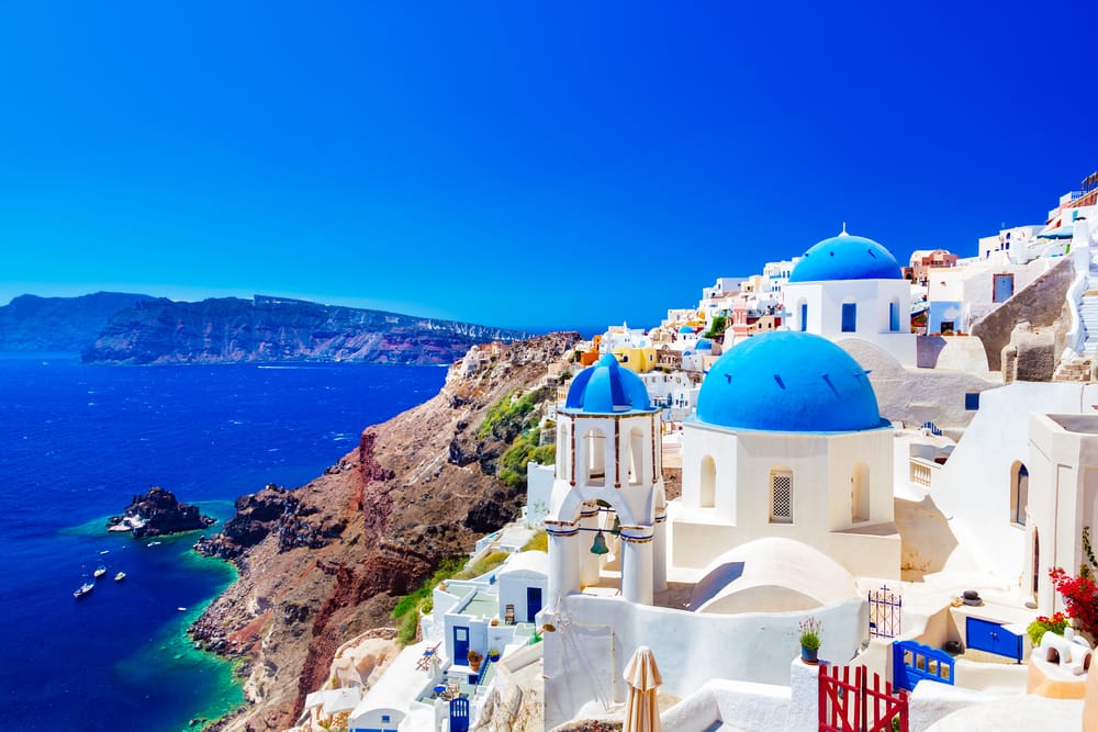 Cruise to Santorini on a Greek Isles Cruise with Norwegian Cruise to Santorini on a Greek Isles Cruise with Norwegian