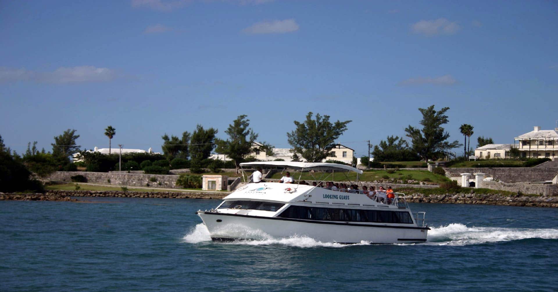 Royal Naval Dockyard, Bermuda Glass Bottom Boat & Sightseeing Cruise
