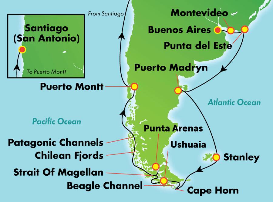 14-Day South America from Buenos Aires 14-Day South America from Buenos Aires