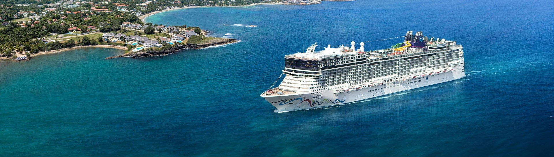 NCL_Epic-Cuise_Aerial_PuertoPlata_Hero.jpg Norwegian Epic, Cruise Line