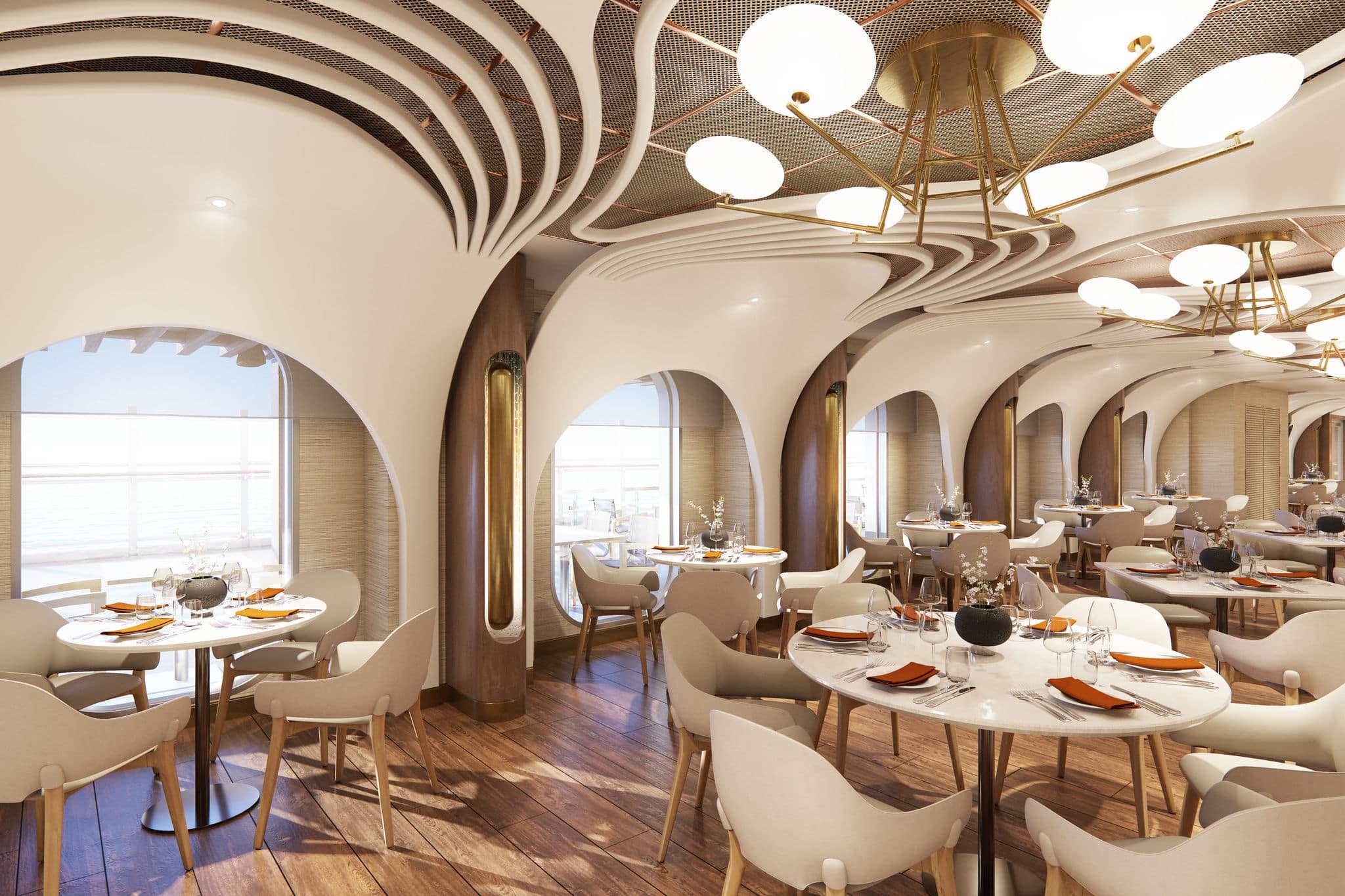 NCL Prima Dining Dining Room Onda By Scarpetta