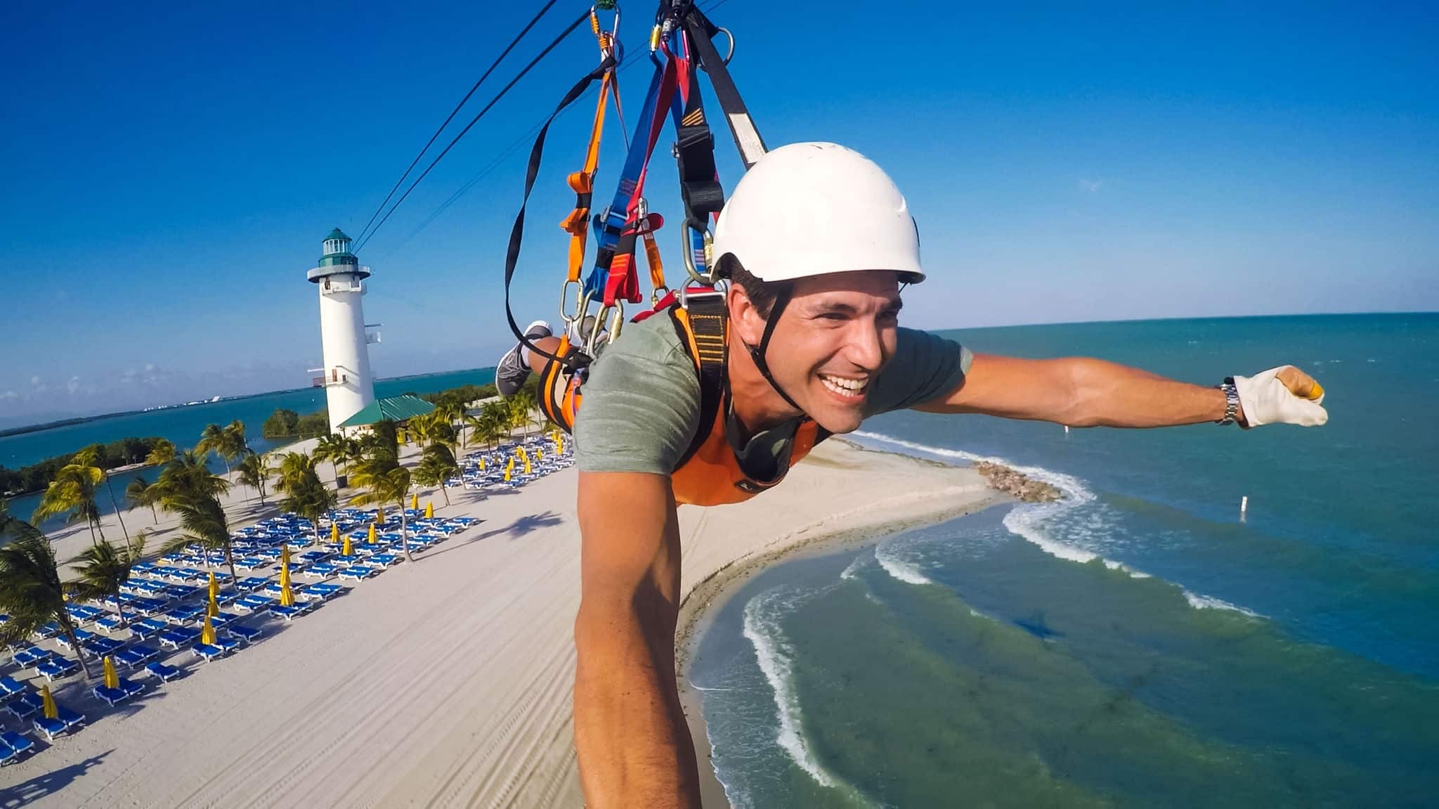 NCL-Caribbean-Cruise-HarvestCaye_Zipline.jpg Harvest Caye Zipline